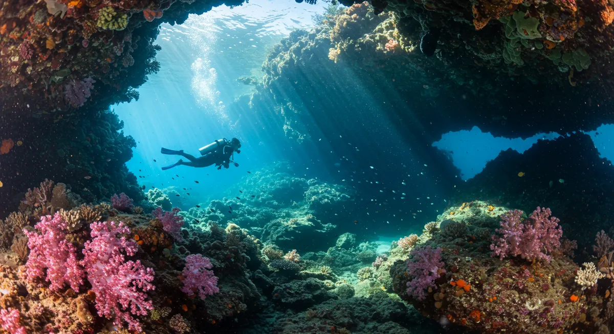 Diving Puerto Galera's Mystical Underwater Caves