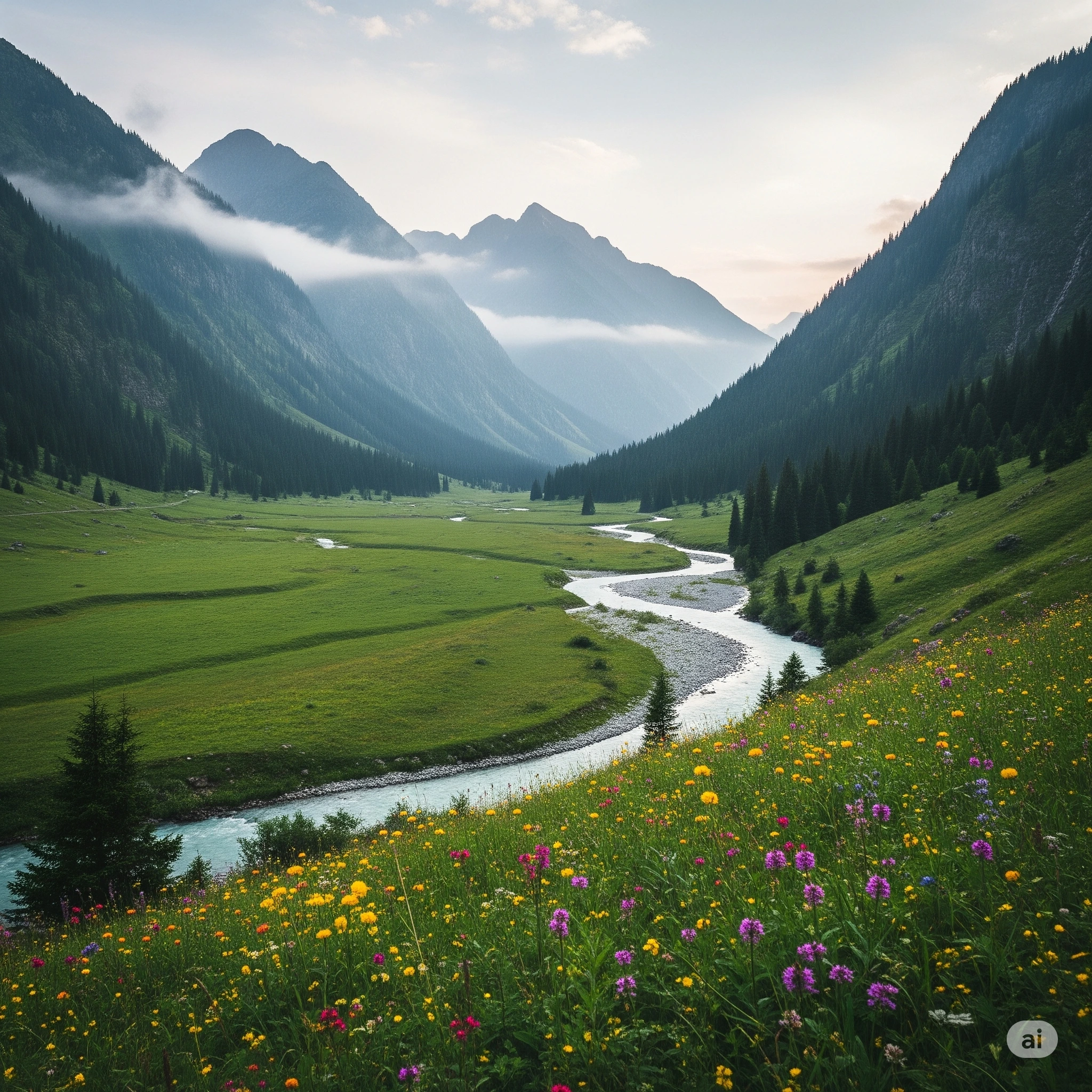 A breathtaking natural landscape showcasing mountains, forests, and pristine wilderness, representing the type of nature attractions featured on Tourist Nature
