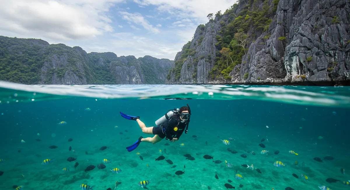 Barracuda Lake Coron Diving Guide