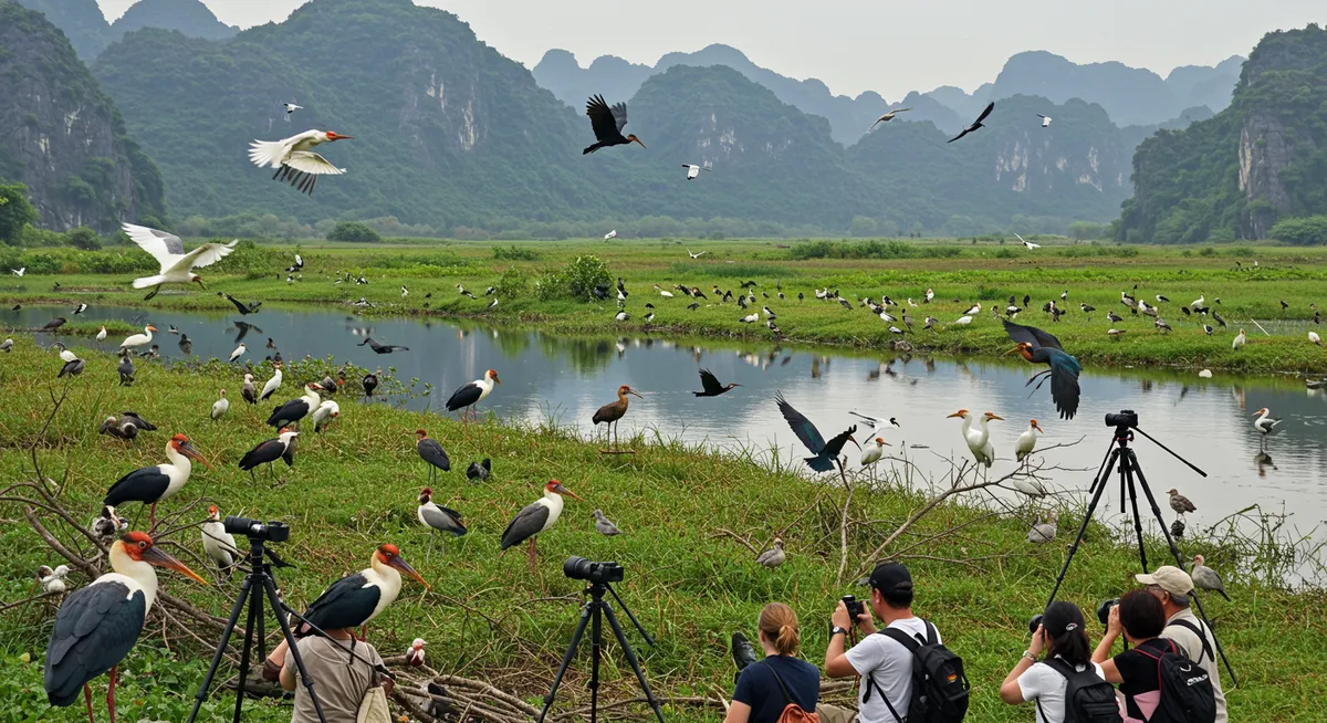 Top Chau Doc Bird Watching Spots in Vietnam