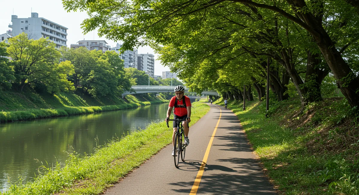 Top Cycling Routes in Osaka's Nature