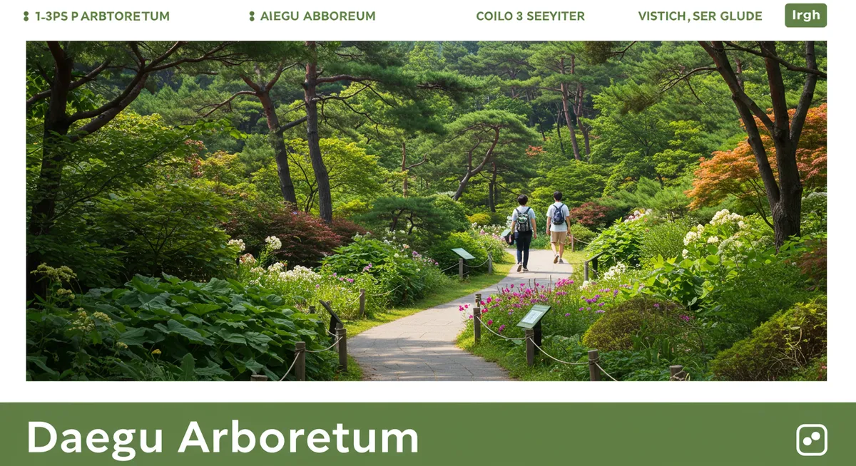 Daegu Arboretum Visitor Guide: Your Essential Trip