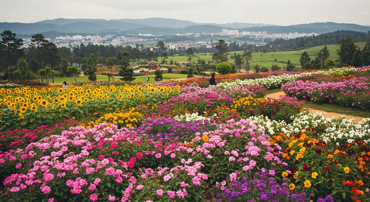 Explore Dalat's Best Flower Gardens & Parks