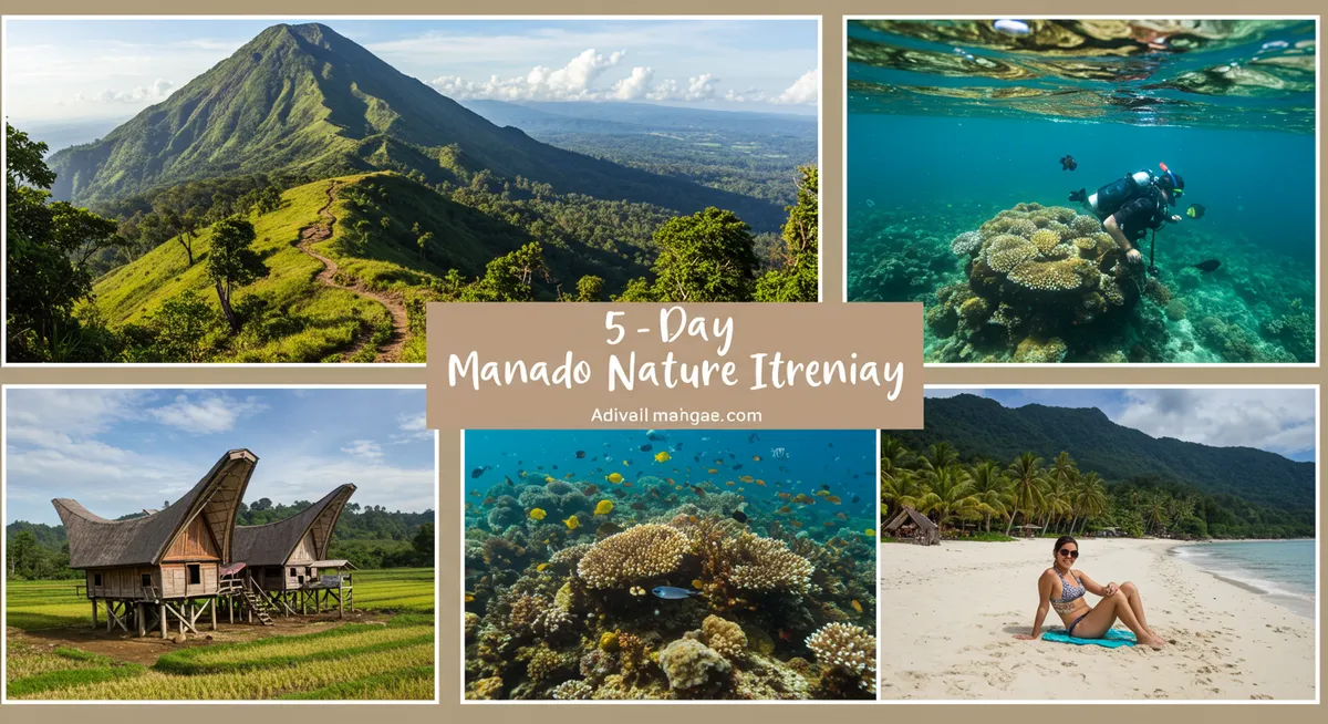 Manado Nature Itinerary: 5 Days of Sulawesi Wonders