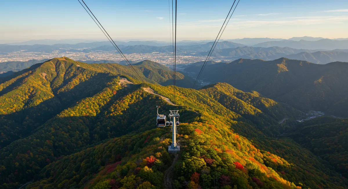 Mount Tsurumi Ropeway Views: Beppu's Scenic Gem