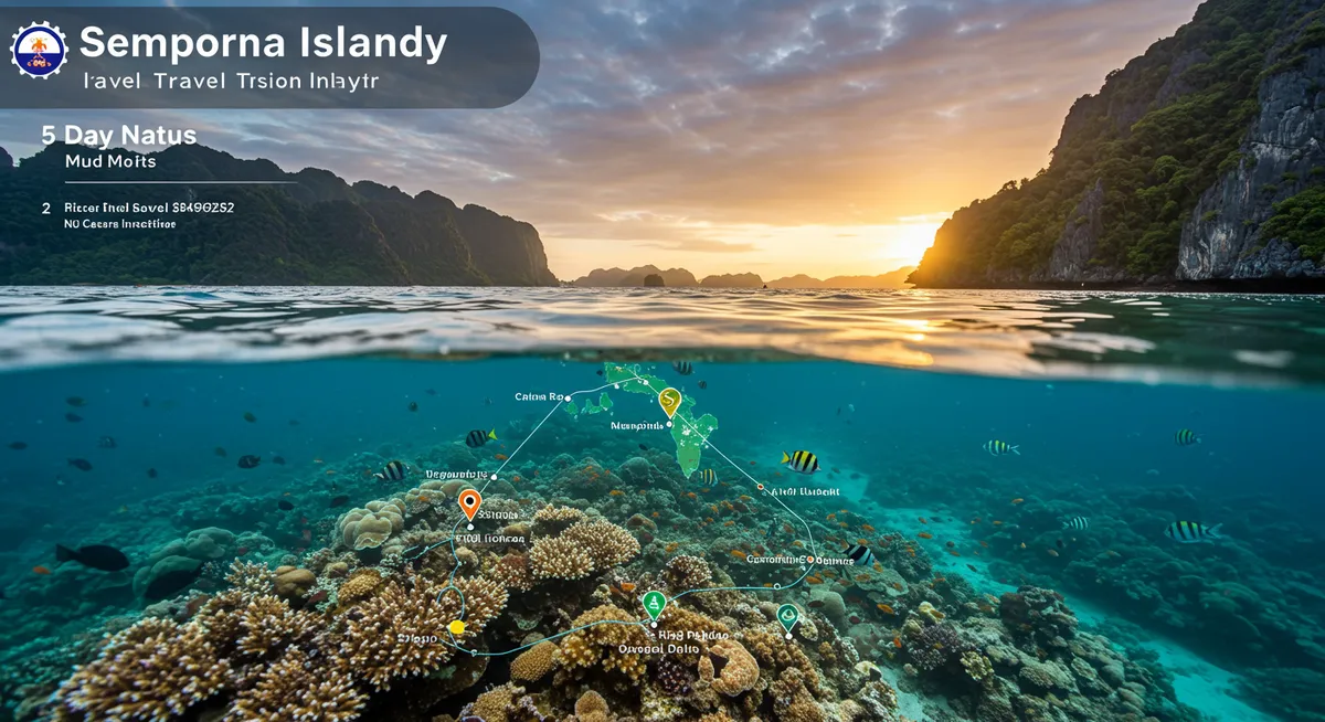 Semporna Travel Itinerary: 5 Days of Nature & Island Wonders