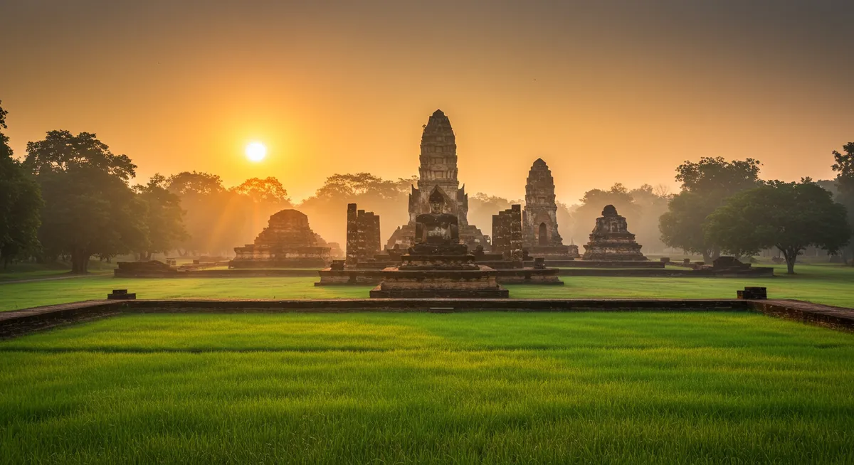 Sukhothai Historical Park: Nature Surroundings Guide